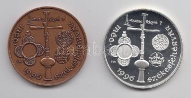 Fritz Mihály (1947-) / Szabó Géza (1939-) 1996. "MÉE Székesfehérvár - III. Béla" Ag(0.900)...