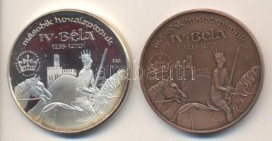 Fritz Mihály (1947-) / Szabó Géza (1939-) 1993. "MÉE Székesfehérvár - IV. Béla király" Ag(...