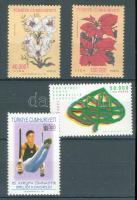 4 diff. stamps, 4 klf bélyeg