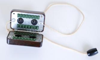 cca 1950 Gebrüder Schmidt Zella-Mehlis Klingenschärfer "Sieger" gilette-penge élező eredet...