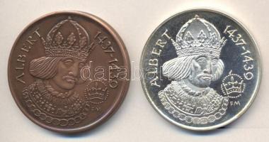 Fritz Mihály (1947-) / Szabó Géza (1939-) 1989. "MÉE Székesfehérvár - Habsburg Albert" Ag(...