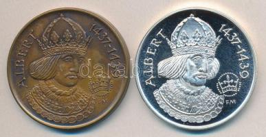 Fritz Mihály (1947-) / Szabó Géza (1939-) 1989. "MÉE Székesfehérvár - Habsburg Albert" Ag(...