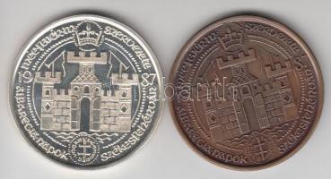 Fritz Mihály (1947-) / Szabó Géza (1939-) 1987. "MÉE Székesfehérvár - Zsigmond" Ag(0.900)/...