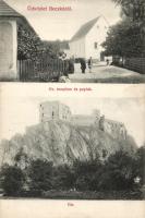 Beckó castle, evangelical church and parsonage