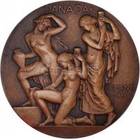 Reményi József (1887-1977) 1927. "Danaidák - Vénusz születése ÉKE." bronz emlékérem (65mm)...