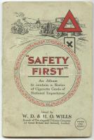 cca 1930 Will's litho cigarettakártya gyűjtemény: Közlekedésbiztonság. Komplett gyűjtőalbum   /...