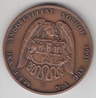 Renner Kálmán (1927-1994) / szabó Géza (1939-) 1991. "MÉE Sopron - XXI. Vándorgyűlés" Br e...