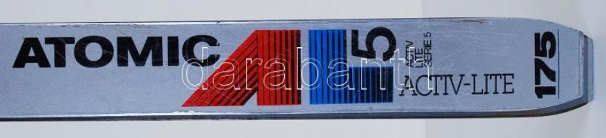 Atomic 5 suprem (osztrák), használt síléc kötéssel együtt, h:175 cm