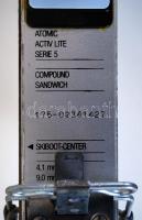 Atomic 5 suprem (osztrák), használt síléc kötéssel együtt, h:175 cm