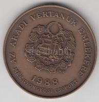 Bognár György (1944-) 1988. "MÉE Gyöngyösi Csoport - Aradi Vértanúk / Knézich Károly" Br e...