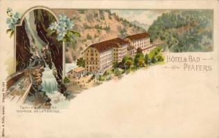 Pfäfers Hotel Litho
