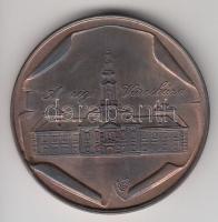 Lapis András (1942-) 1984. "100 éve épült újjá a szegedi Városháza" Br emlékérem (42,5mm) ...