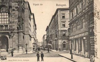 Budapest V. Vigadó, Államvasutak központi központi menetjegyirodája, Divald (b)