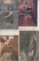 11 db régi, vegyes tematikájú motívumlap