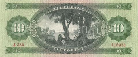 1962. 10Ft (2x) egymás utáni sorszámmal! T:I