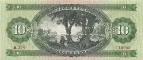1962. 10Ft (2x) egymás utáni sorszámmal! T:I