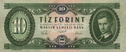 1957. 10Ft (3x) + 1962. 100Ft + 1968. 100Ft T:III