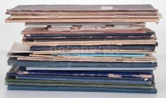 35db vegyes okmány tétel: iskolai értesítő, bizonyítvány, egyetemi leckekönyv