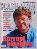 2000 Varga Zoltán (1945-2010) olimpiai bajnok labdarúgó, edző 3db aláírása Cash-Flow magazinban