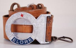 Úttörő derékszíj alumínium csattal, h:92 cm