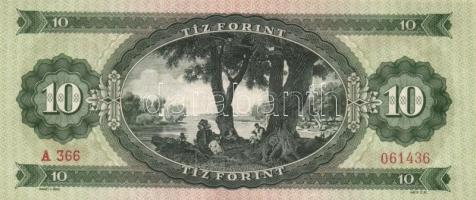 1960. 10FT (3x) T:II(hajtva, de nincs törve)