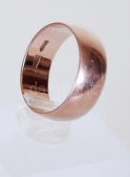 1958 után 9K arany (Au) karikagyűrű orosz jelzéssel / 
9ct gold ring with soviet hallmark, s: 55, 5,...
