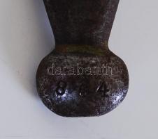 Bajonett fém tokkal, számozott( No 3864), h:35 cm