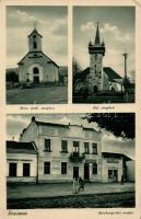 Kraszna churches, Széchenyi square shops of Sándor Hagi and József Farkas (EK)