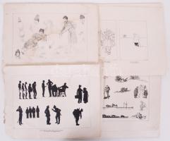 Kutzer Ernő: Komor és derüs képek a világháborúból
A második hadsereg hadsegitő céljai javára (Wien,...