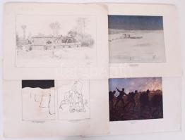 Kutzer Ernő: Komor és derüs képek a világháborúból
A második hadsereg hadsegitő céljai javára (Wien,...