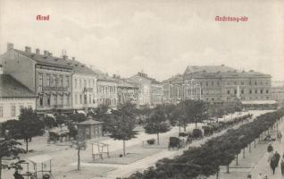 Arad Andrássy square, Furniture factory of Verbos and his son