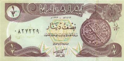 Irak 9db klf modern bankjegy T:I(egyik I-) Iraq 9pcs of different modern banknotes C:Unc(one of them AU)