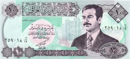 Irak 9db klf modern bankjegy T:I(egyik I-)
Iraq 9pcs of different modern banknotes C:Unc(one of them...