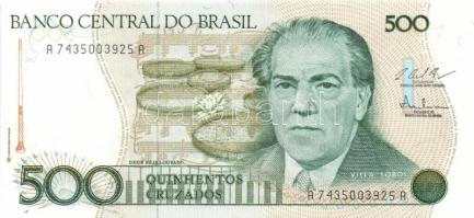 Brazília 9db különféle bankjegy T:I(egyik II)
Brazil 9pcs of different modern banknotes C:Unc(one of...