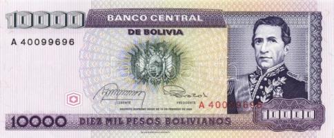 Bolívia 1962-1984. 6db modern bankjegy T:I
Bolivia 1962-1984. 6pcs of different banknotes C:Unc