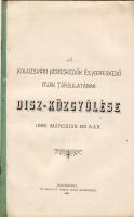 1898 A Kolozsvári Kereskedők és Kereskedő Ifjak Társulatának Dísz-Közgyűlése; Gámán János örököse nyomdája