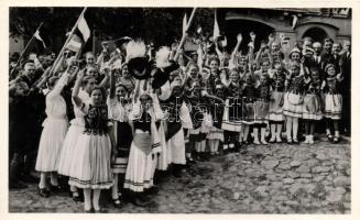 Ipolyság entry of the Hungarian troops