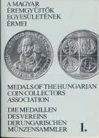 Szolláth György - A Magyar Éremgyűjtők Egyesületének Érmei 1969-1984. új állapotban! / Medals of the Huingarian Coin Collectors' Association / MÉE Bp. 1985.