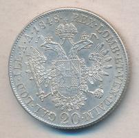 Ausztria 1848A 20kr Ag I.Ferdinánd T:2
Austria 1848A 20 Kreuzer Ag "Ferdinand I" C:XF