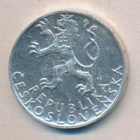 Csehszlovákia 1947. 50K Ag "Szlovák felkelés" T:2
Czechoslovakia 1947. 50 Korun Ag "S...