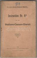 1902 A Kassa-Oderbergi Helyi Érdekű Vasút szabályrendelete német nyelven