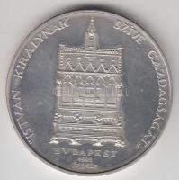 1993. "Szent István / Szent Jobb" Ag(0.800)/32,56g emlékérem szign.: Madarassy T:PP