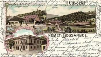 1899 Németbogsán, litho