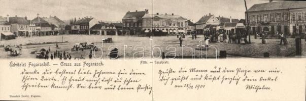 Fogaras panoramacard, Main square