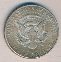 Amerikai Egyesült Államok 1964. 1/2$ Ag "Kennedy" T:2 
USA 1964. 1/2 Dollar Ag "Kenne...