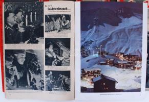 1941-1942 6 db Signal képes magazin rengeteg képriporttal a frontról / Signal magazines 6 pcs from t...