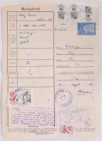 10 db marhalevél az 1950-es évekből