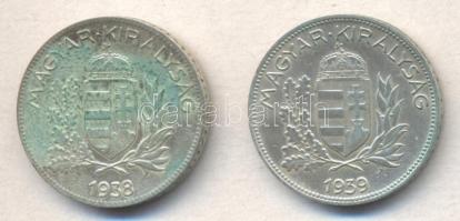 1938BP 1P Ag + 1939BP 1P Ag T:2