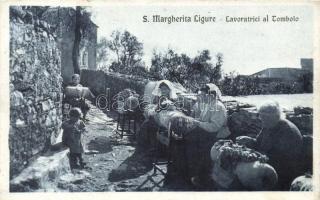 Santa Margherita Ligure, spinning women