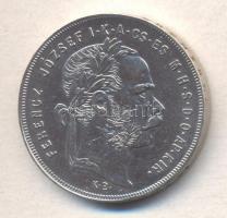 1879KB 1Ft Ag "Középcímer" T:2-